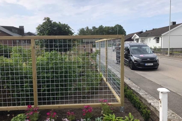 Spaljevägg i Varberg